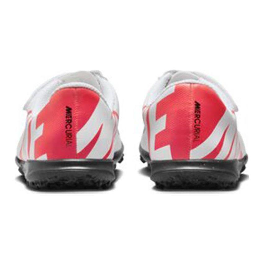 Nike Sports Artificial Turf Non-Slip Durable Low-Top Soccer Shoes Bright Red Kids Soccer Shoes DJ5966-600