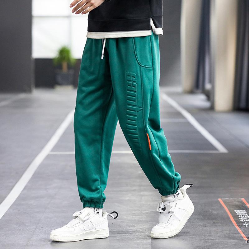 Men's Sweatpants Baggy Joggers Fashion Letter Hip Hop Streetwear Harem Pant Men Casual Cotton Loose Trousers 8XL