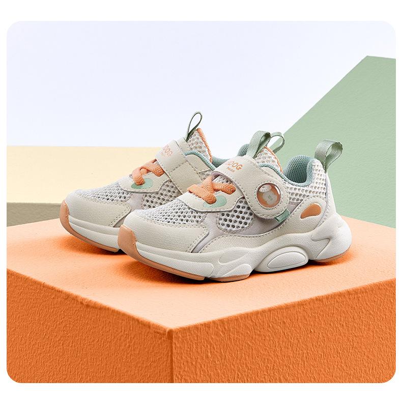 Babudou Kids' Breathable Mesh Sneakers for Boys & Girls - New Summer 2025 Toddler Walking Shoes