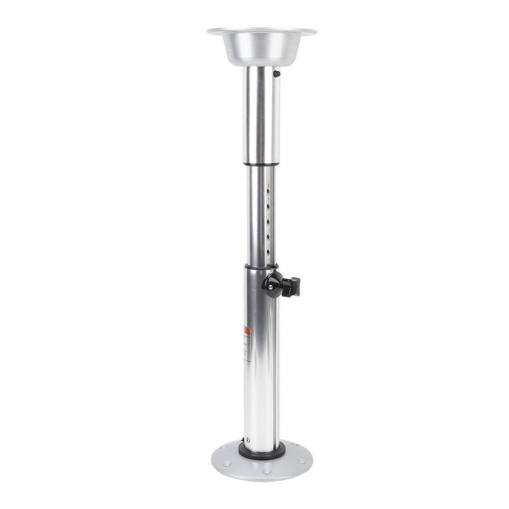 RV Table Pedestal Base Stand Detachable 7 Adjustable Height Aluminum Alloy Table Pedestal Leg Base for Caravan Boat