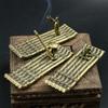 Family/Hotel Incense Holder Boat Fisherman Incense Stick Burner Desktop Ornaments Vintage Home Decor Incense Burners