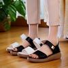 Women's Sandals, Flat-soled, New Style for Summer 2025, Soft-soled, Casual, Lightweight, Large Size Women's Shoes
