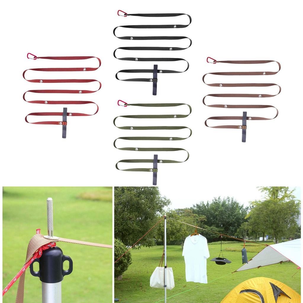 300cm Tent Extension Belt Lanyard Rope Heavy Duty Durable Hanging Strap