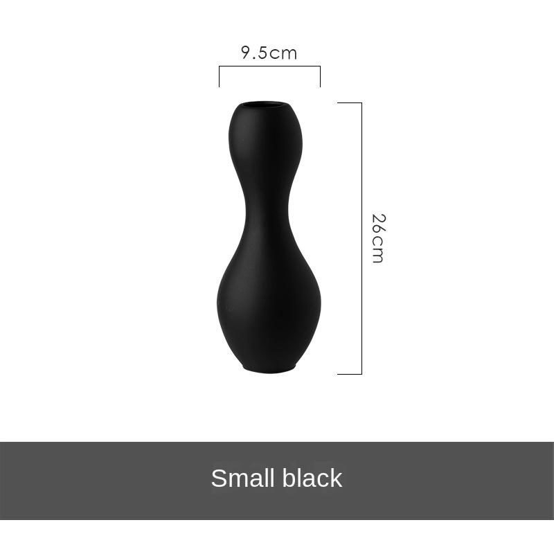 Keramik Blumengesteckvase schlichte Kunst Bowlingkugel-Styling Kugeln Nordische Heim kreative Dekorationen Raumdekoration