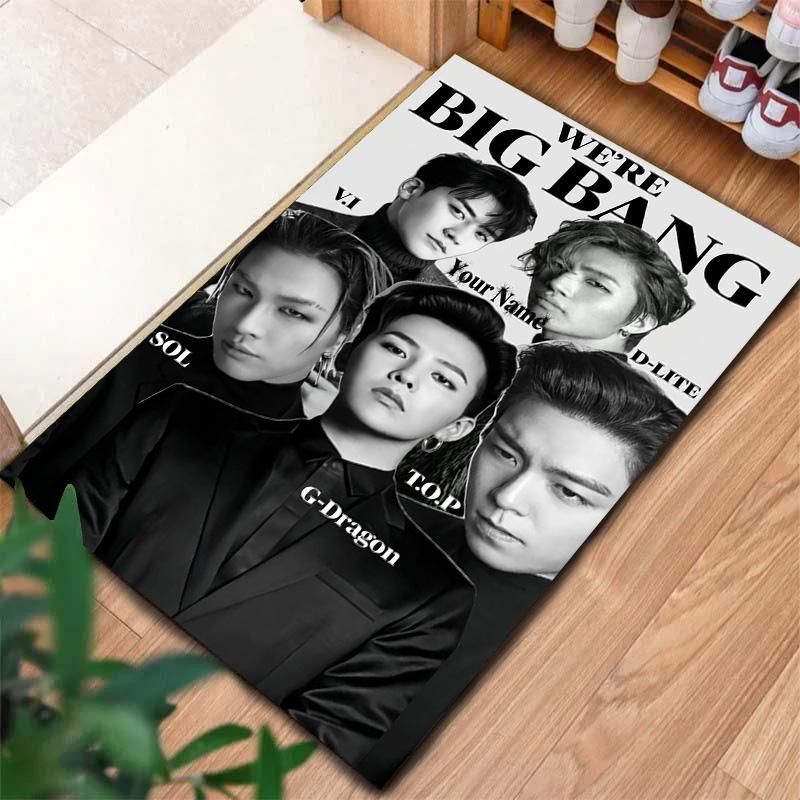 Big Bang Forever Custom Name Carpet Rug For Living Room Bedroom Home Sofa Decoration Kids Play Nonslip Floor Mat