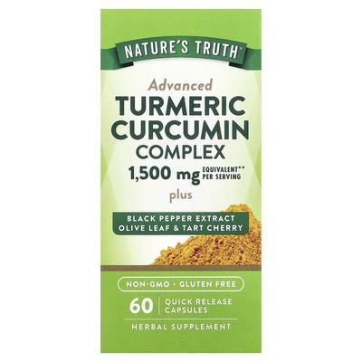 Turmeric Curcumin Complex, 60 Quick Release Capsules