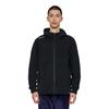 Anta Training Series Solid Color Zipper Hooded Thick Knitted Jacket Men Jackets Basic-Black 152347746-3