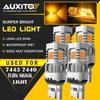 4X CANBUS Error Free 7443 7440 LED Amber Turn Signal Parking DRL Light Bulbs 4KG