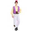 Mens Arabian Prince Costume Aladdin Street Rat Suits