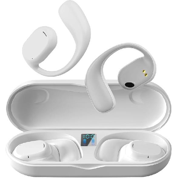 Open Ear Headphones Wireless Bluetooth Air Bone Conduction Headphones Head Set Bluetooth Open Ear Bone Conduction Earbuds Headset Conducting