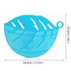1 Pack Durable Leaf Half Round Rice Washing Sieve Cleaning Gadgets Kitchen Clip