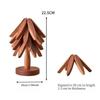 1Pc Wooden Trivets for Hot Dishes Insulated Coaster Dishes Trivet Stand Ornaments Insulation Mat Tree Coaster Dining Pot Mats