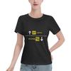 Aviation Departures Arrivals TShirt Women Short Sleeve T Shirts Crew Neck Streetwear Cotton Summer Tees Streetwear