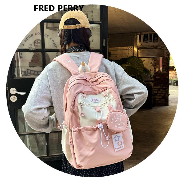 2025 Korean-Style Women's Backpack: Large Capacity, Stylish School Bag for Junior High Girls