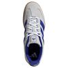 Adidas Spezialist Indoor Grau Lucid Blau Gummi Herren Sneaker Wolkenweiß Grau-Zwei JS0240