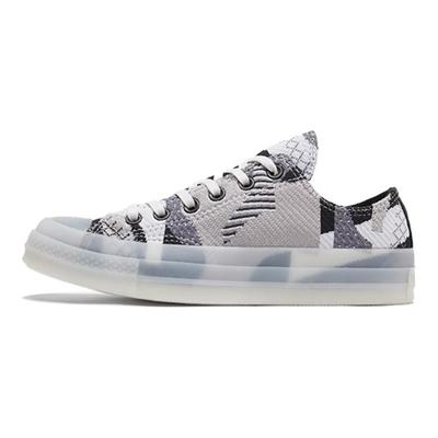 1970s Comfortable and Versatile Slip-Resistant and Wear-Resistant Low-Top Canvas Shoes Women's Black Grey