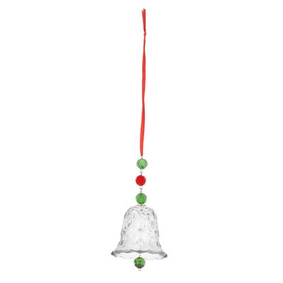 Hanging Wind Chime Exquisite Geometric Polished Surfaces Glass Wind Bells for Christmas Gift