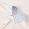 Girls' Academy Style Plaid Patchwork Knit Cardigan