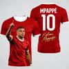 3D Print Mbappé Sport Quick-dry Breatha Men Woman Football jerseyTshirt Outdoor Team Club Fan Training Parent-child Clothing Top
