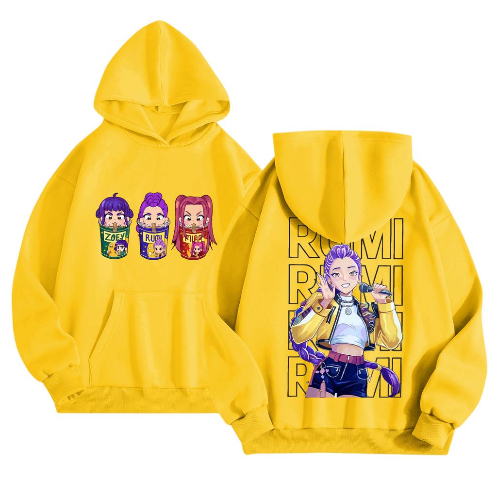 Children's Long-sleeved Loose Pullover Fashionable Hooded Sweatshirt