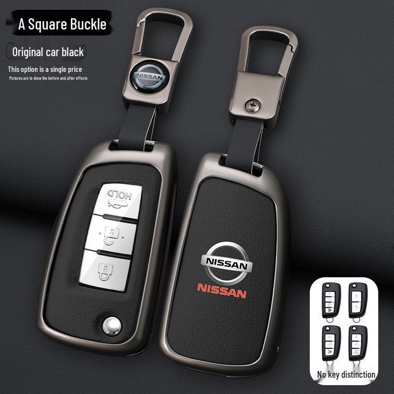 Nissan Key Cover for Sylphy, Qashqai, Tiida, X-Trail, 14th Gen, Kicks, Lannia, Bluebird Models