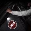 For Jeep Jeep Car Door Wireless Welcome Light LED HD Projector Lamp  Decoration For Jeep Renegade Compass Grand Cherokee Wran