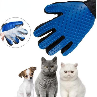 Cane Gatto Animali Pettini Toelettatura Deshedding Spazzola Guanti Pulizia Efficace Massaggio Schiena Bagno Animali Pelliccia Rimozione Peli