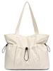 Fashion Plaid Tote Bag With Nylon Material For Casual Daily Use Womens Street Style