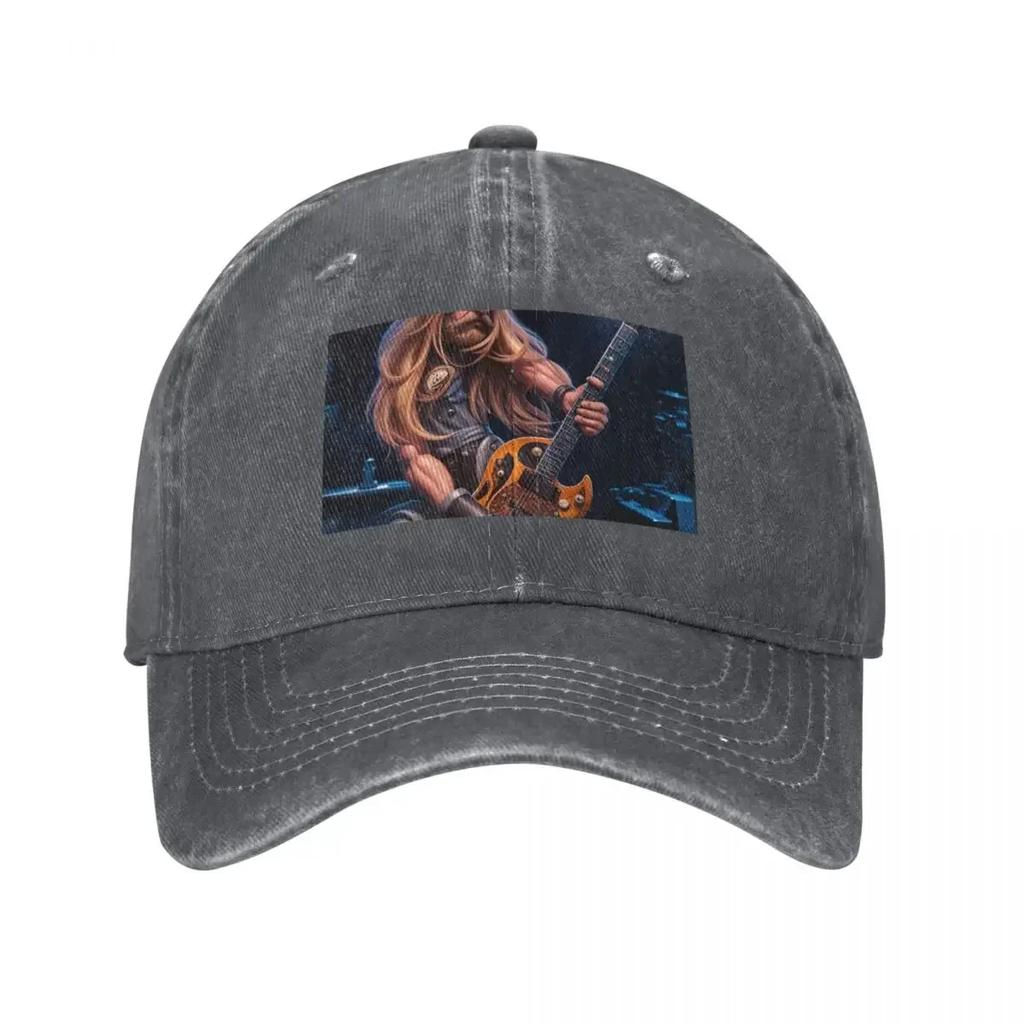Black Label Society Zakk Wylde Art Baseball Cap Anime derby hat Sunscreen Sun Cap Ladies Mens