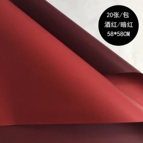 

20 шт. водонепроницаемая 2 цвета оберточная бумага для цветов розы в корейском стиле толстая подарочная оберточная бумага для цветов флориста