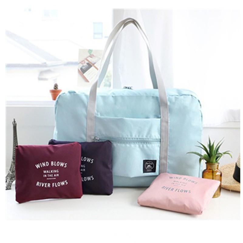 Korean Style Foldable Travel Luggage Bag for Men and Women - Second Generation Airplane Storage Bag