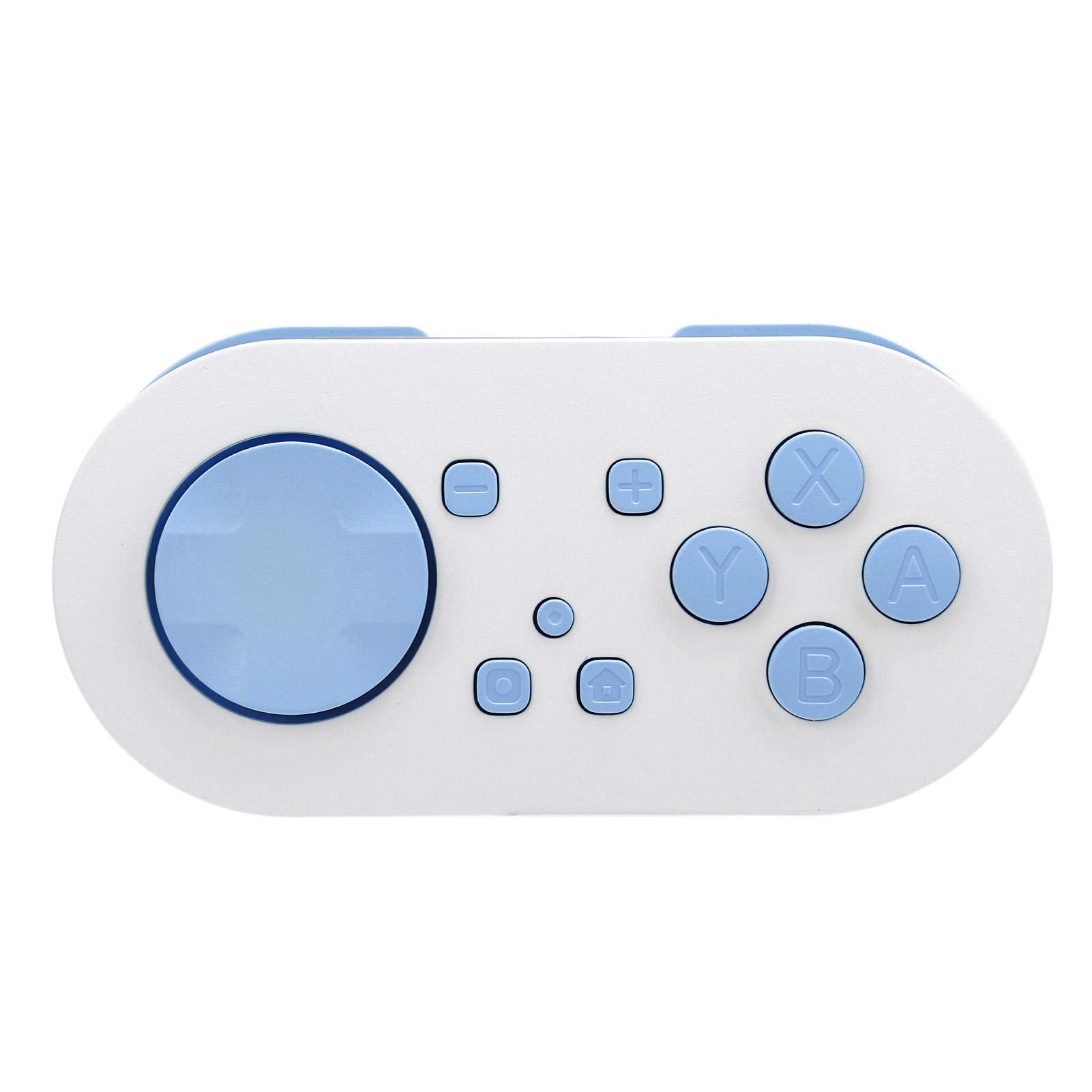 

Micro Keychain Sized Bluetooth Controller RGB Light Effects Wireless Pocket Sized Small Controller синий