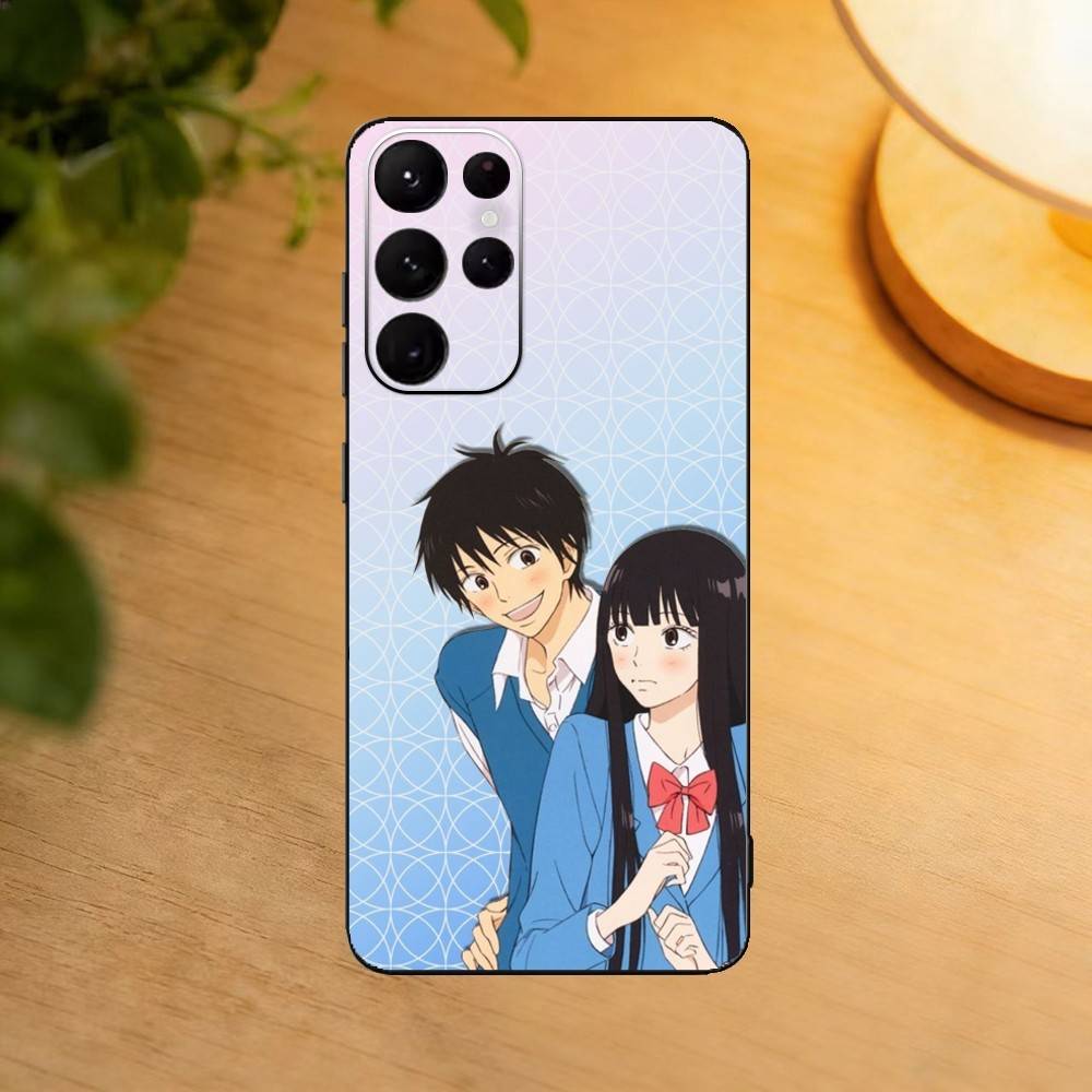 K-Kimi Ni Todoke S-Sawako Phone Case For Samsung S25,24,23,22,30,21,10,9,Ultra,Plus,Lite Soft Black Case