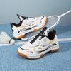 Kids Badminton Shoes Boys Girls Lightweight Breathable Outdoor Sport With Non-Slip Sole Shock Absorption