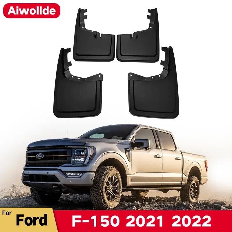 

Mud Flaps For 2021 2022 F 150 Splash Guards Fender MudFlaps Front Rear Mudguards Car Accessories 4Pcs