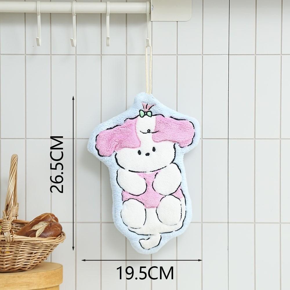 Coral Fleece Toilet Handkerchief Soft Bathroom Kerchief High Quality Washcloth  Kitchen