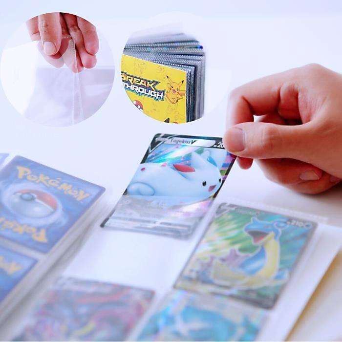 Binder Card Holder Portfolio - Pokémon - 24 Sheets - 432 Cards - Black Plastic