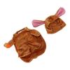 Dog Hoodie Costume Cute Funny Autumn Winter Warm Pet Clothes for Small Medium Dogs