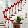 Wedding Stair Railing Decor Set: Handrail Ornaments & Tinsel for Groom's Room