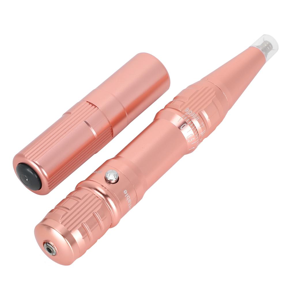 Elektrisk Microblading Tatuering Maskin Ögonbryn Läpp Tatuering Penna Maskin Roséguld