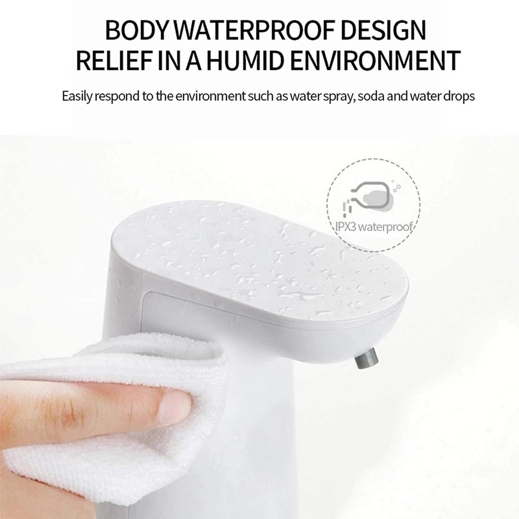 Liquid Soap Dispensers Soap Dispenser Automatic Soap Dispenser the Waterproof Design Makes Cleaning Easier.