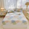 2026 Fresh Style All-Cotton Fitted Sheet: Pure Cotton, Fully Enclosed Mattress Protector for Dormitory Single Bed