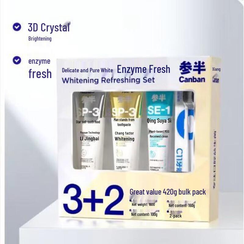 Canhalf Fresh Breath Toothpaste Family Set