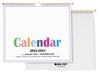 Inkdotpot 13x11 Wall Calendar - Runs Until December 2023 Hanging Spiral Bound Monthly Calendar 2022-2023 for Home or Office  Color Basic