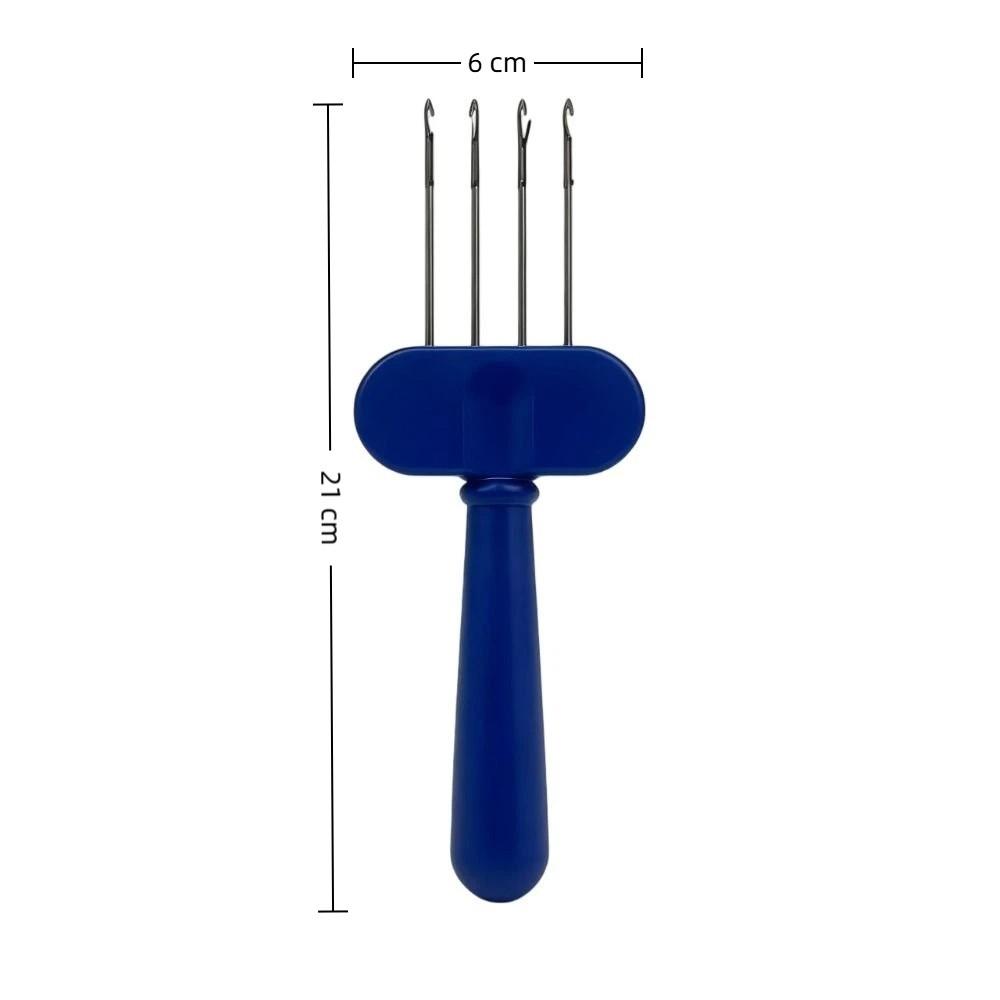 3/4 Latch Hook Yarn Crochet Hook Knitting Tool Plastic Crochet Hooks  DIY Tassel Making