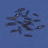 100Pcs/Box Fishing Bearing Rolling Swivel Metal Bearing Swivel Solid Ring Lures Fishing Connector Carp Fishing Tackle