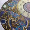 5D Clock Wall Set DIY Painting Room Decor Mandala Patterns Fashionable Clock Design for Home Decoration