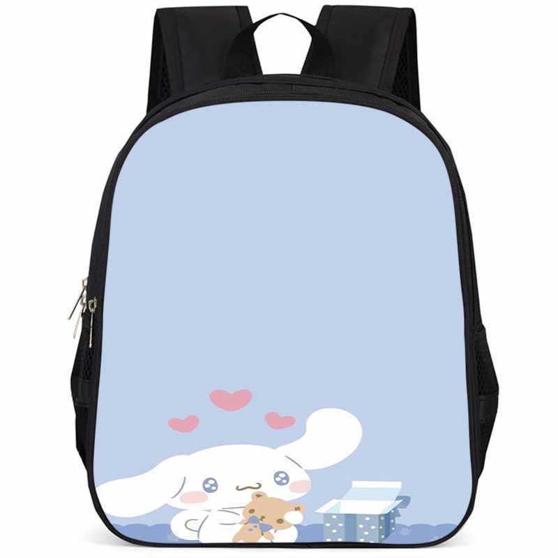 Adorable Cinnamoroll 15 Inch Large Capacity Lightweight School Backpack For Kids