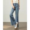 TERRE BLEUE Vintage High-Waist Flare Denim Jeans