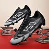 Neue Herren-Fußballschuhe Training Jungen Outdoor-Sport Fußballstiefel Erwachsene Lange Stollen Rutschfeste Stollen Atmungsaktiv Spiel Komfortabel